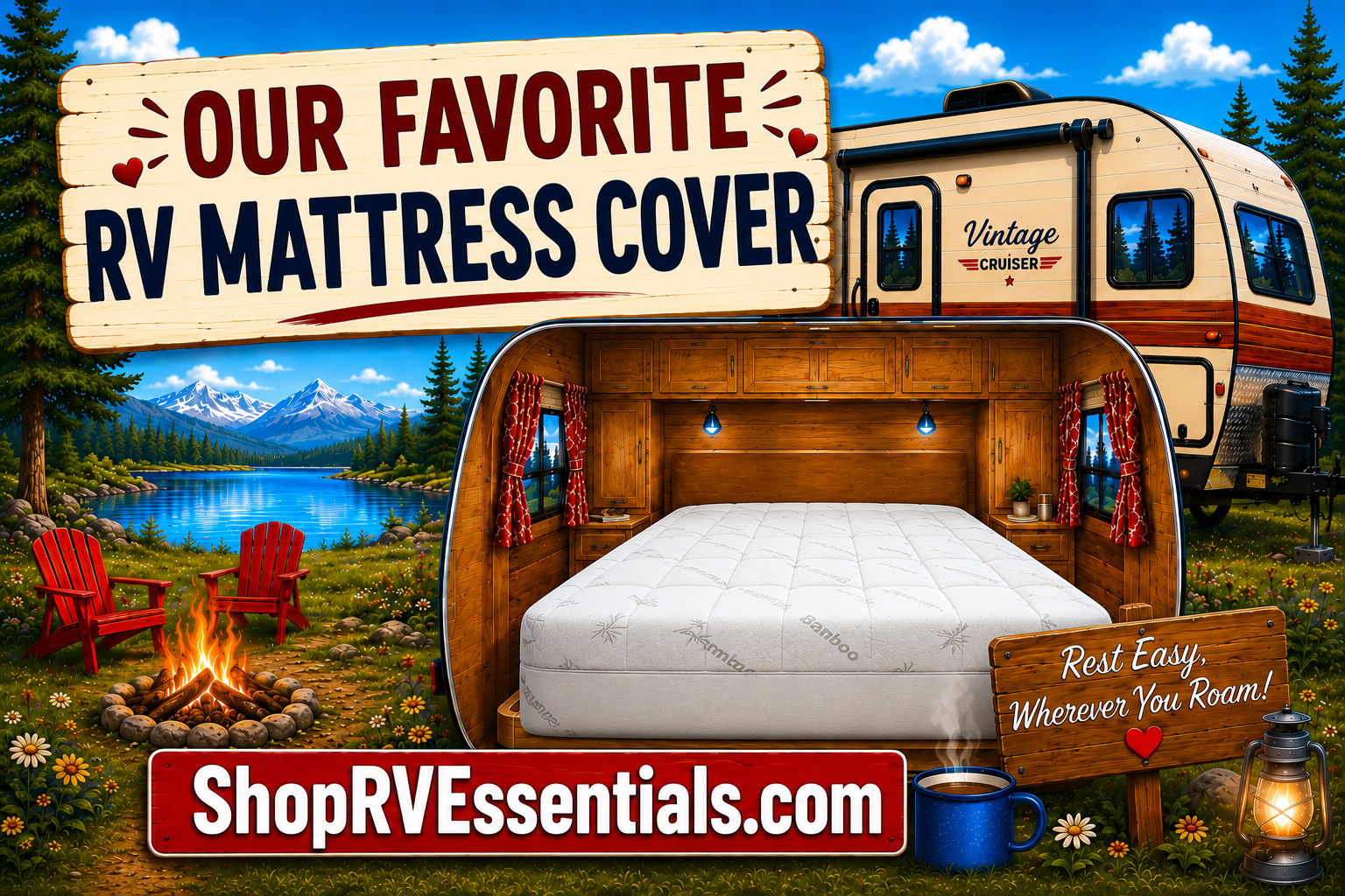 Our Favorite RV Mattress Cover